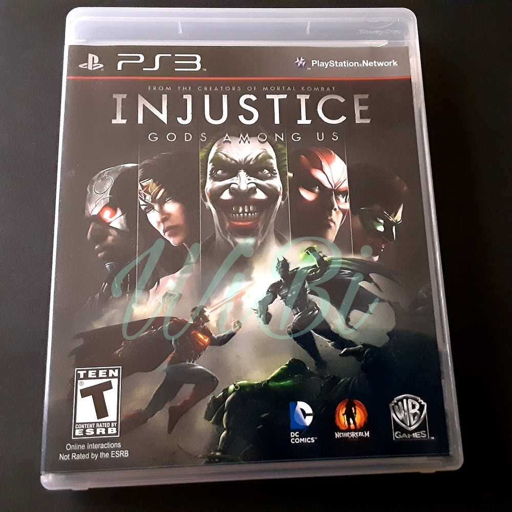PS3 Injustice: Gods Among Us 2013 - Used